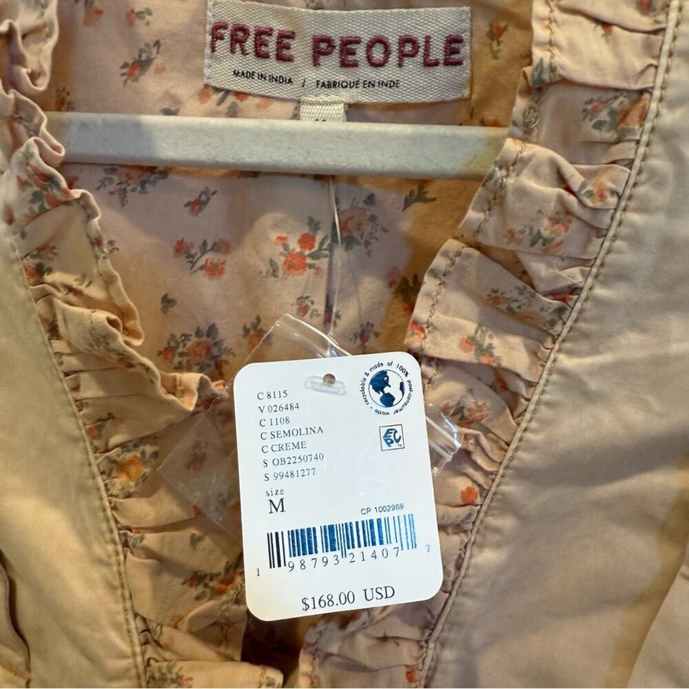 Free People Bennet Ruffle Jacket - Picture 6 of 8